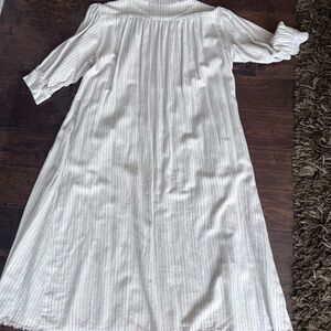 Magnolia pear bibby Striped White Long Sleeve Dress